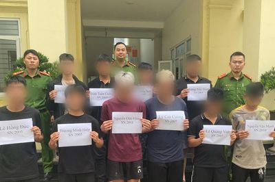 Bắt nhóm đối tượng mang hung khí tấn công người dân ở Hải Phòng