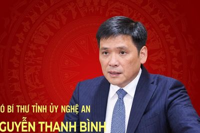 Infographic: Chân dung Phó Bí thư Tỉnh ủy Nghệ An Nguyễn Thanh Bình