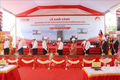 Khởi công dự án nhà ở xã hội hơn 568 tỷ đồng tại Cần Thơ