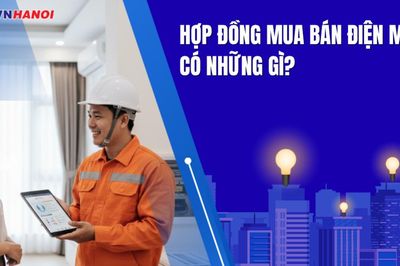 EVNHANOI triển khai ký lại Hợp đồng mua bán điện theo biểu mẫu mới