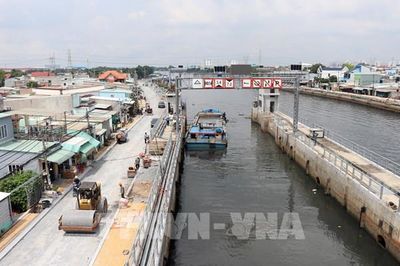 Dự án ngăn triều TP. Hồ Chí Minh dự kiến hoàn thành trong tháng 11