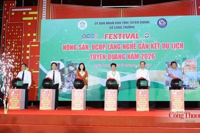 Khai mạc Festival nông sản, OCOP, làng nghề gắn du lịch Tuyên Quang