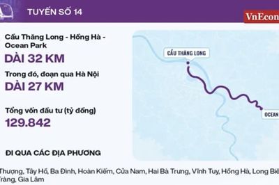 18 tuyến metro dài 979 km ở Hà Nội giúp người dân tiếp cận việc làm và dịch vụ công tốt hơn
