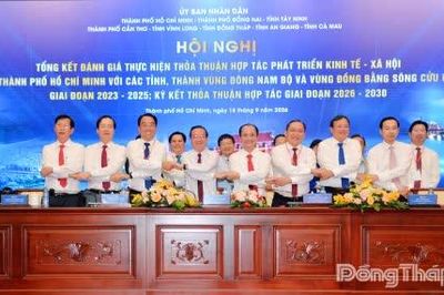 TP. Hồ Chí Minh và các địa phương tăng cường liên kết, tạo động lực phát triển vùng