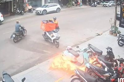Gia Lai: Bắt đối tượng ném bom xăng trước tiệm bánh kem trên đường Lê Hồng Phong