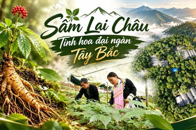 Sâm Lai Châu – Tinh hoa đại ngàn Tây Bắc