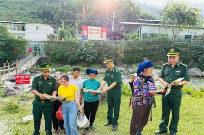 Tăng cường hoạt động giao thương nơi biên giới