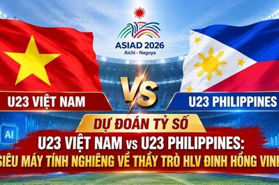 Dự đoán tỷ số U23 Việt Nam vs U23 Philippines: Siêu máy tính nghiêng về thầy trò HLV Đinh Hồng Vinh