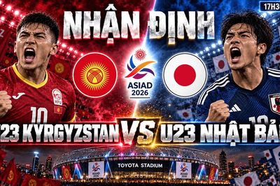 Nhận định bóng đá U23 Kyrgyzstan vs U23 Nhật Bản: Nhà vô địch U23 châu Á thử sức thế hệ trẻ