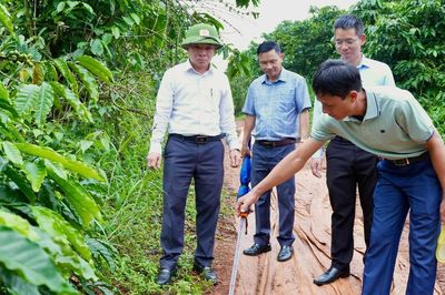 Phường Bắc Gia Nghĩa cảnh báo người dân hạn chế tiếp cận khu vực có nguy cơ sạt trượt