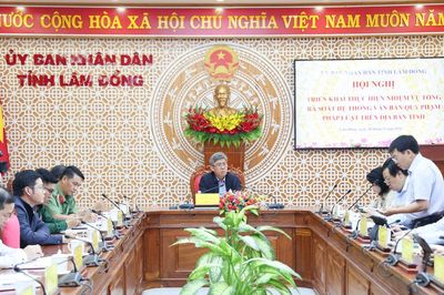 Lâm Đồng tập trung xử lý dứt điểm hệ thống văn bản trong năm 2026