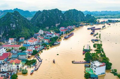 Tập trung toàn lực khoanh vùng tiêu úng và bảo vệ an toàn đê điều