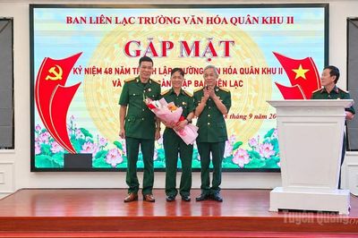 Gìn giữ truyền thống Trường Văn hóa Quân khu II