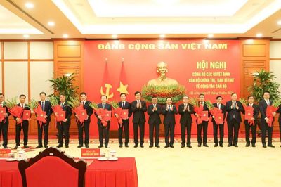 Đồng chí Nguyễn Thế Mạnh được điều động, chỉ định giữ chức Phó Bí thư Tỉnh ủy Thái Nguyên