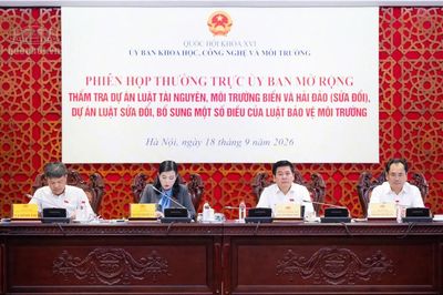 Năm nhóm nội dung chính sửa đổi, bổ sung một số điều của Luật Bảo vệ môi trường