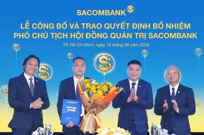 Ông Nguyễn Xuân Vũ làm Phó Chủ tịch HĐQT Sacombank
