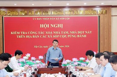 Sơn La tăng tốc xóa nhà tạm vùng biên Sốp Cộp