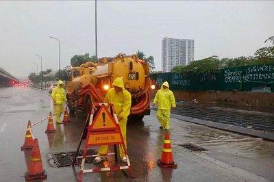 Hà Nội đảm bảo vận hành hệ thống thoát nước cho thành phố