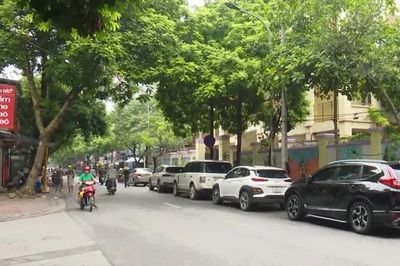 Bãi xe bủa vây trường học ở Văn Quán - Hà Đông