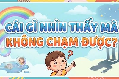Cái gì nhìn thấy mà không chạm được?