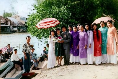 Đám cưới xưa đậm nét 'tình làng, nghĩa xóm'