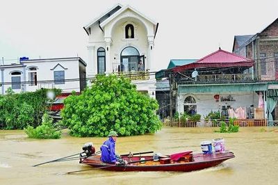 Ninh Bình: Tập trung tiêu úng và bảo đảm đời sống người dân sau mưa lũ