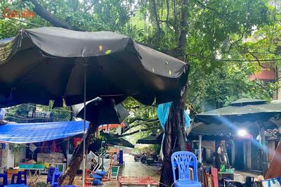 Sân chơi khu tập thể cũ Hà Nội bị chiếm dụng, lãng phí không gian sống