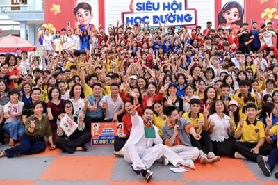 Siêu hội học đường – Trường học hạnh phúc lan tỏa tại Phú Thọ