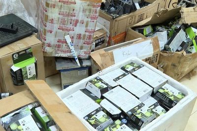 Bắt nhóm đối tượng sản xuất, buôn bán mực in giả