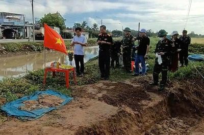 Quy tập hài cốt liệt sĩ ở Đắk Lắk, phát hiện di vật ghi 'Anh Luân'
