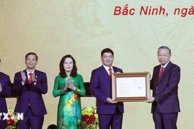 Tổng Bí thư, Chủ tịch nước Tô Lâm dự Lễ công bố Nghị quyết thành lập thành phố Bắc Ninh