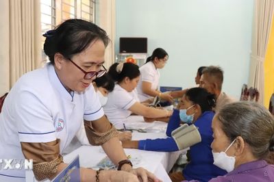 Xã đầu tiên của Thành phố Hồ Chí Minh hoàn thành khám sức khỏe toàn dân