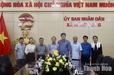 Hội Nông dân tỉnh thăm hỏi, hỗ trợ người dân xã Nông Cống bị ảnh hưởng bởi mưa lũ