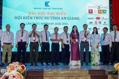 Ông Nguyễn Thanh Nhã giữ chức Chủ tịch Hội Kiến trúc sư tỉnh An Giang