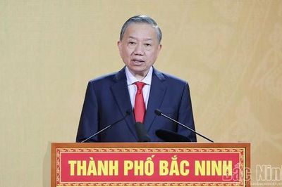 Toàn văn phát biểu của Tổng Bí thư, Chủ tịch nước Tô Lâm tại Lễ công bố thành lập thành phố Bắc Ninh và đón nhận Huân chương Lao động hạng Nhất