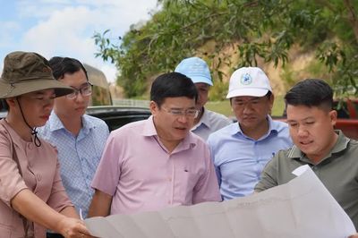 Kiểm tra tiến độ các dự án đầu tư tại 5 xã: Đề Gi, Phù Mỹ Tây, Phù Cát, Hòa Hội và Hội Sơn