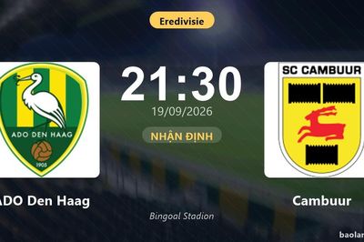 Nhận định ADO Den Haag vs Cambuur: Cả hai cùng khát thắng
