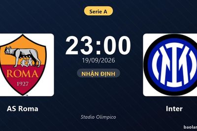 Nhận định AS Roma vs Inter: Cuộc đua ngôi đầu nóng lên
