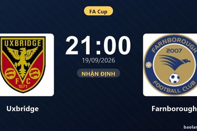 Nhận định Uxbridge vs Farnborough: Điểm tựa sân nhà
