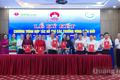 Kết nối nguồn lực hỗ trợ các trường vùng biên giới