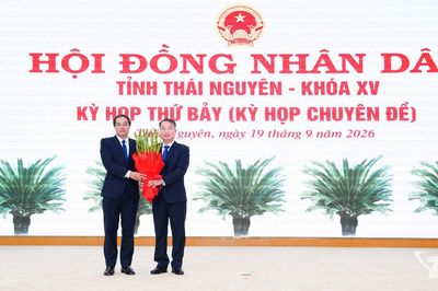 Đồng chí Nguyễn Thế Mạnh được bầu giữ chức Chủ tịch UBND tỉnh Thái Nguyên