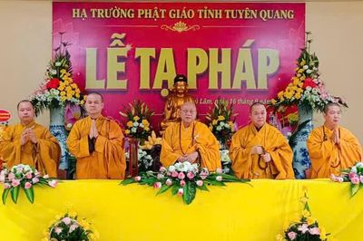Tuyên Quang: Hạ trường chùa Phú Lâm tạ pháp khóa An cư kiết hạ Phật lịch 2570