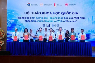 Trường đại học hợp tác nâng chất lượng tạp chí khoa học