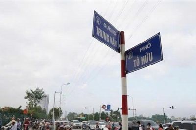 Điều chỉnh tổ chức giao thông tại nút giao Tố Hữu - Trung Thư