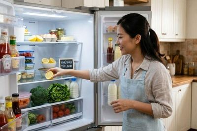 Tủ lạnh bốc mùi khó chịu: Dùng thứ 'rẻ tiền' này xử lý là sạch thơm như mới, đơn giản, nhanh chóng