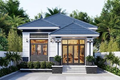 Xây nhà mái Nhật 60m² 2 phòng ngủ khoảng bao nhiêu tiền?