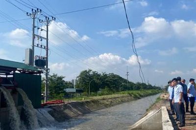 Hồng Vân phát huy hiệu quả công trình chống ngập