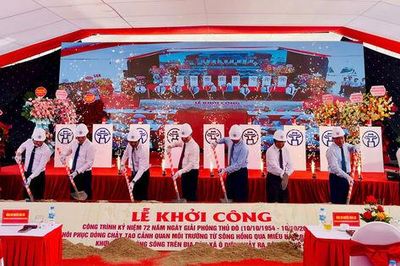Xã Ô Diên khơi thông dòng chảy, khôi phục không gian văn hóa gắn với sông Nhuệ