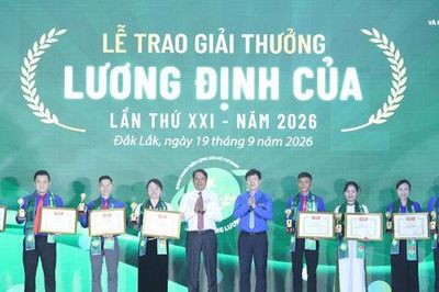 Vinh danh 30 nhà nông trẻ nhận Giải thưởng Lương Định Của