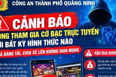 Cảnh báo thủ đoạn lôi kéo người dân tham gia cờ bạc trực tuyến